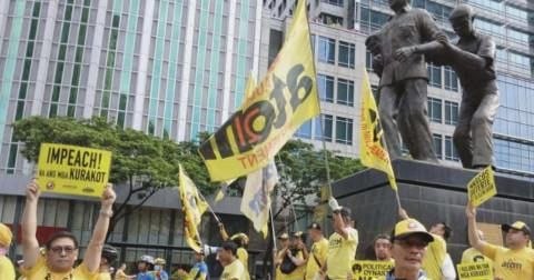 菲律宾新闻 马尼拉爆发反腐游行！民间团体要求弹劾贪腐官员