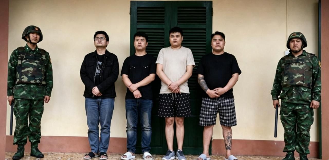 越南新闻 中越边境再现偷渡案4名中国人、2名越南人被捕