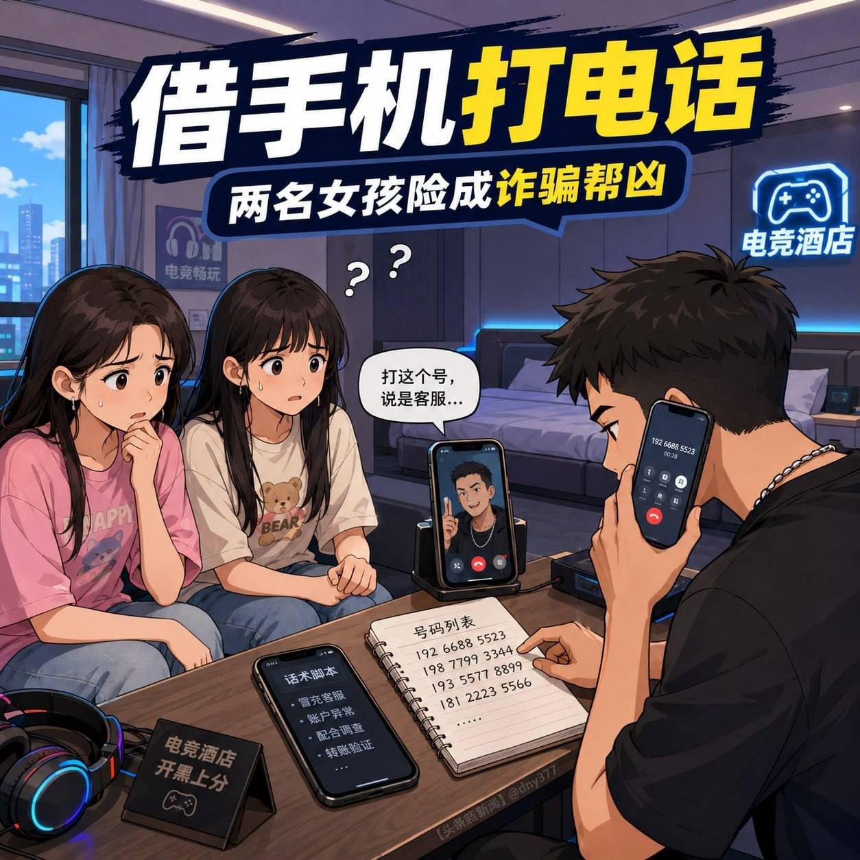 国内新闻 成都两名18岁女孩兼职“打电话”，差点成电诈工具人