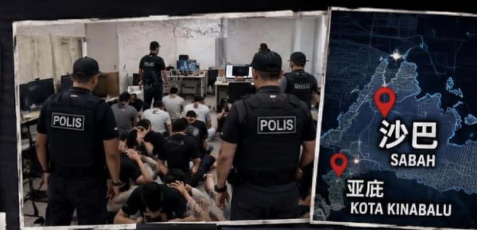 马来西亚新闻 沙巴半年捣毁12个电诈窝点!341人落网,303人为中国籍